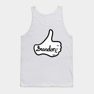 Men name Brandon Tank Top